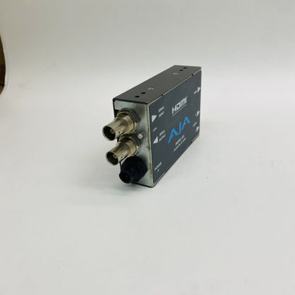 Broadcast HD-SDI to HDMI Converter AJA Hi5 with RCA Audio Output