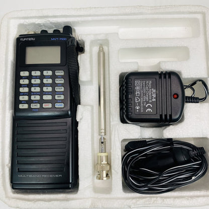 Yupiteru MVT-7100 Multiband Receiver + Antenna Charger & Box
