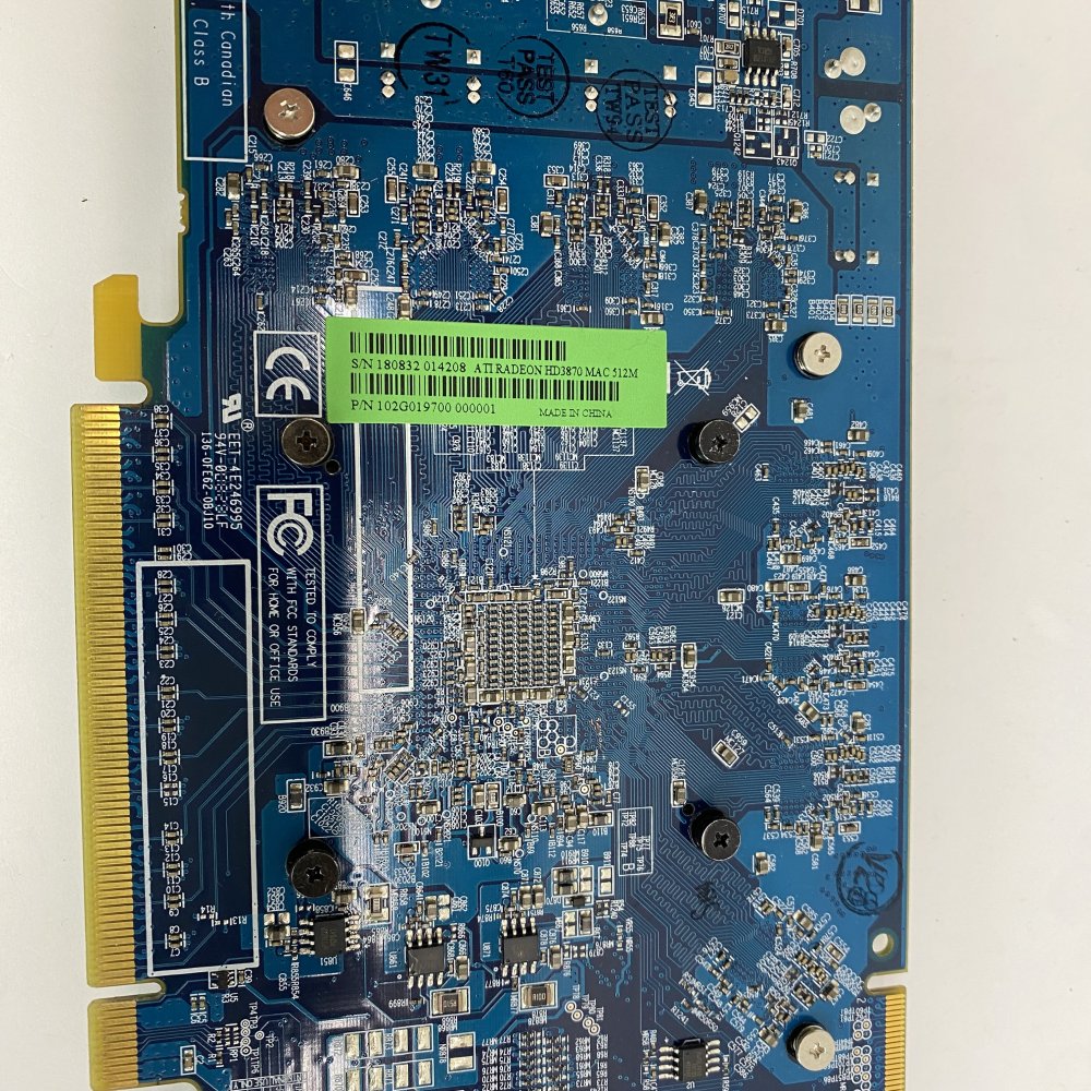 ATI Radeon HD3870 512MB PCIe DVI S-Video Graphics Card (Mac)