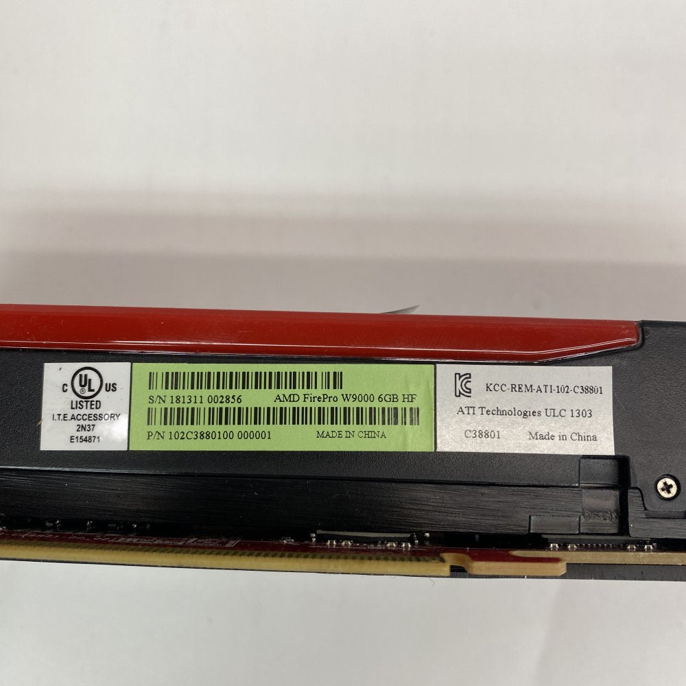 AMD FirePro W9000 6GB PCIe Workstation Graphics Card 6x mini‑DP