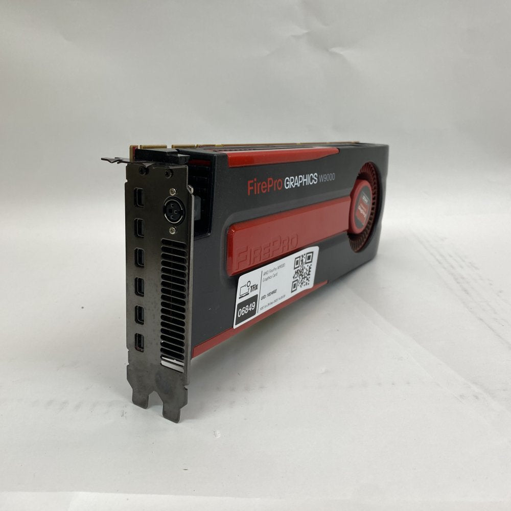 AMD FirePro W9000 6GB PCIe Workstation Graphics Card 6x mini‑DP