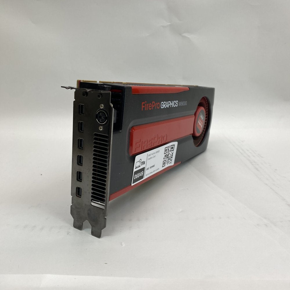 AMD FirePro W9000 6GB PCIe Workstation Graphics Card 6x mini‑DP