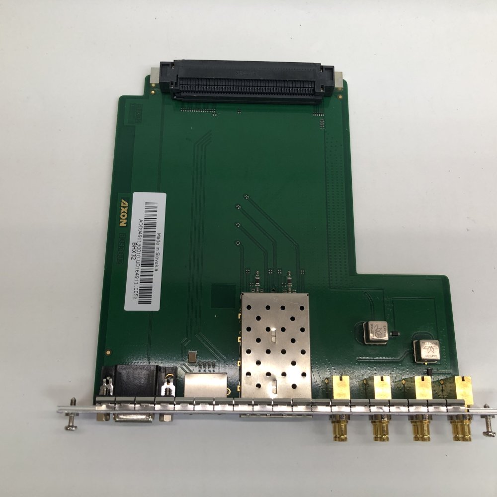 Axon U4Txxx 4x SDI I/O SFP Ethernet Metadata GPI Broadcast Card