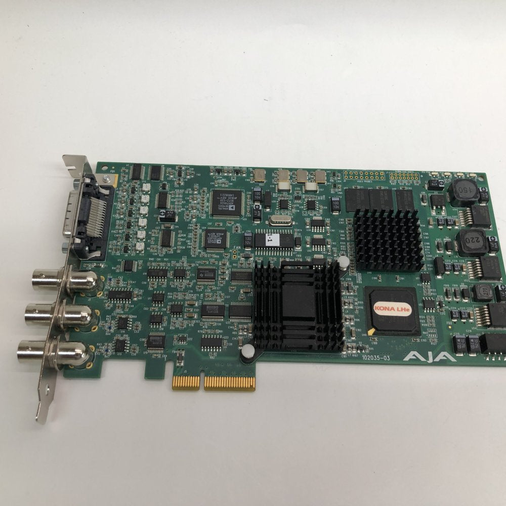 AJA KONA LHe PCIe Video Capture Card DVI + 3x BNC