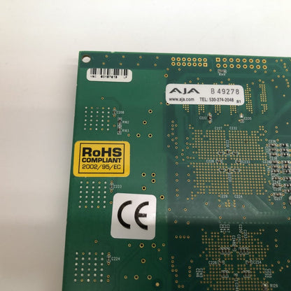 AJA KONA LHe PCIe Video Capture Card DVI + 3x BNC