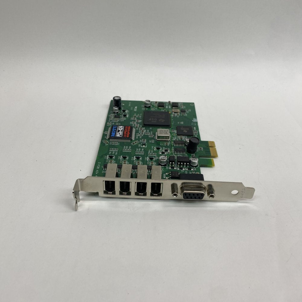 MOTU PCIe-424 PCIe Audio Interface Card 4x FireWire Ports