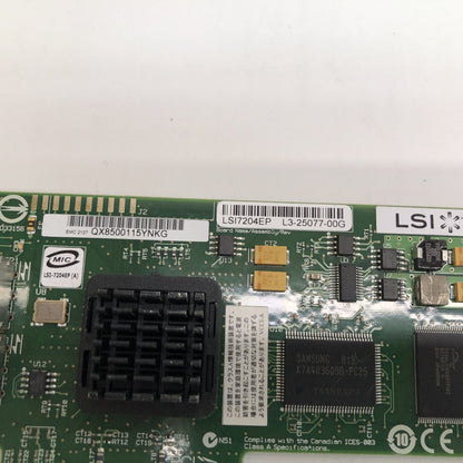 LSI 7204EP Dual-Port PCIe SFP HBA L3-25077-00G