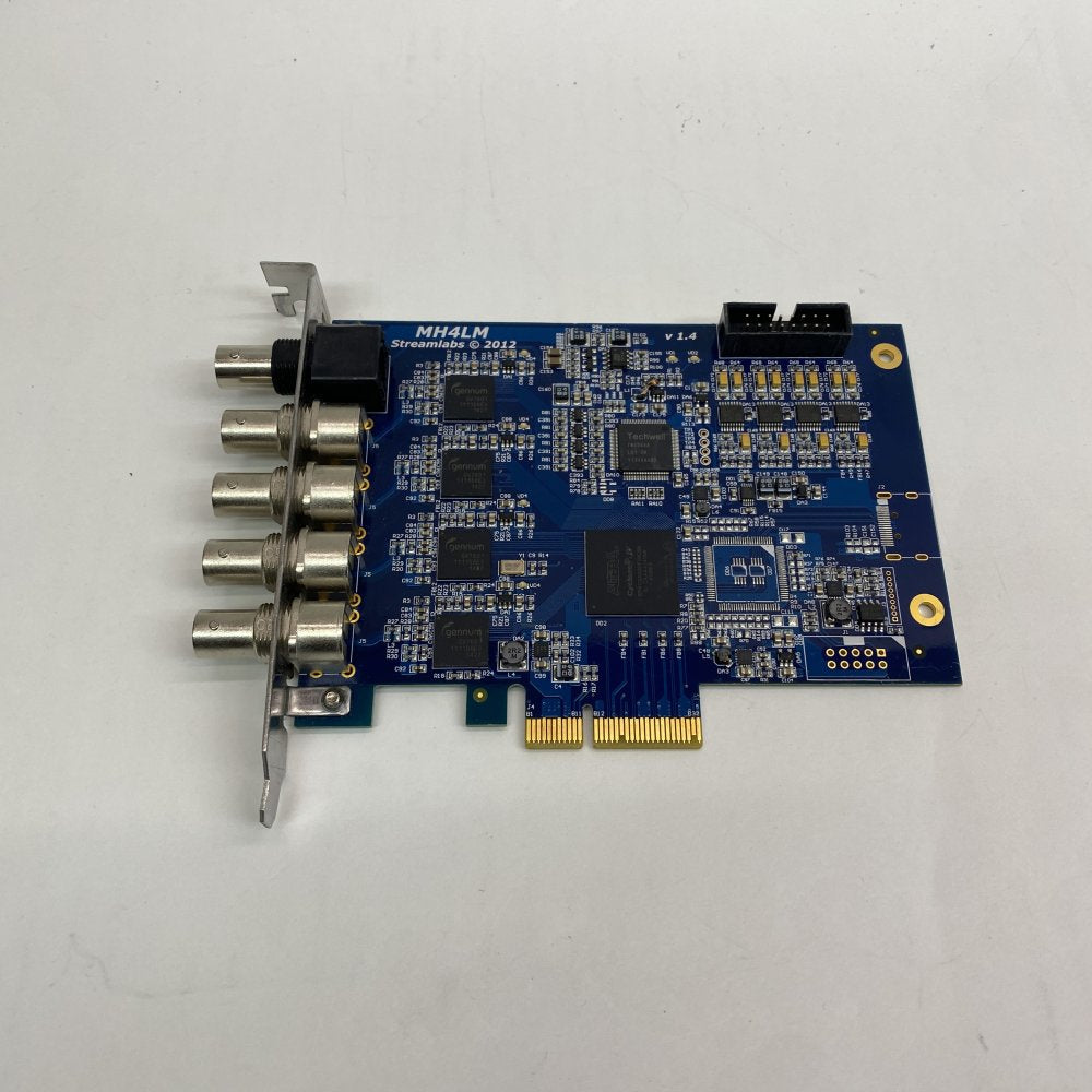 Streamlabs MH4LM PCIe Multi-Channel Video Capture Card BNC 5-Input
