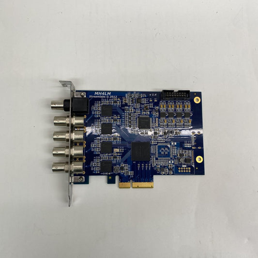Streamlabs MH4LM PCIe Multi-Channel Video Capture Card BNC 5-Input