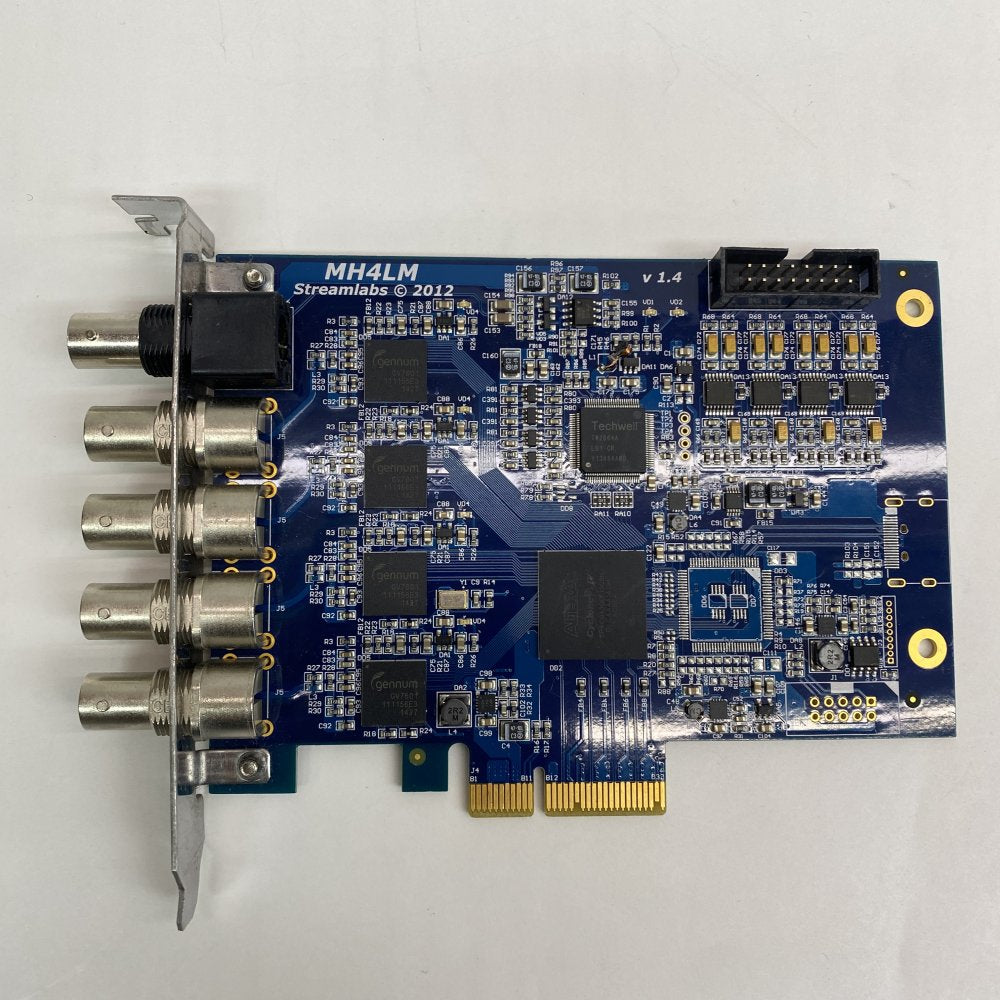 Streamlabs MH4LM PCIe Multi-Channel Video Capture Card BNC 5-Input