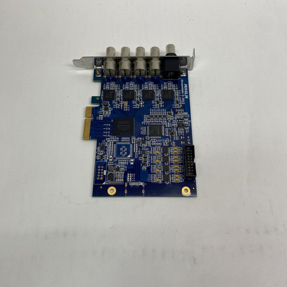 Streamlabs MH4LM PCIe Multi-Channel Video Capture Card BNC 5-Input