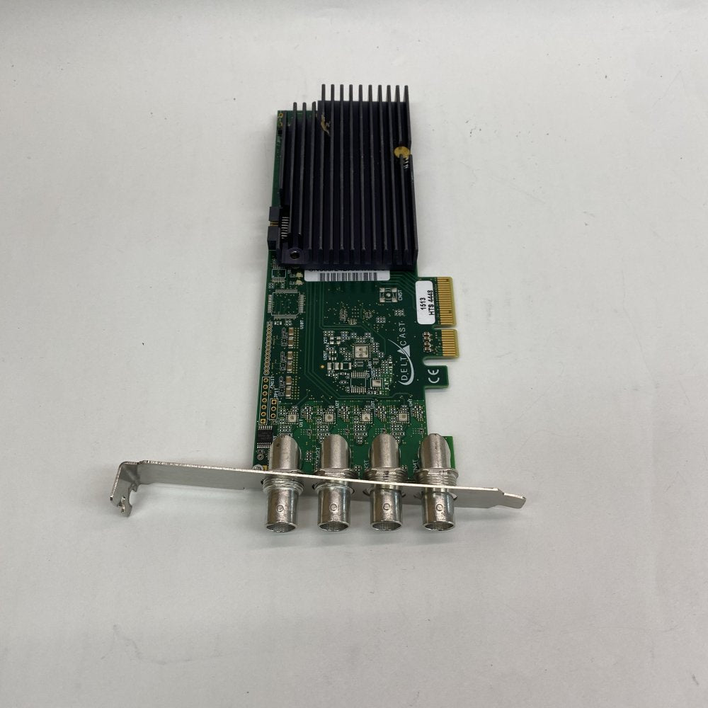 Deltacast DELTA-3G-IP 4x SDI PCIe Capture Card 4 BNC Inputs