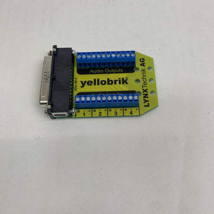 LYNX Technik Yellobrik Audio I/O Breakout Module DB25 - 4 Channels