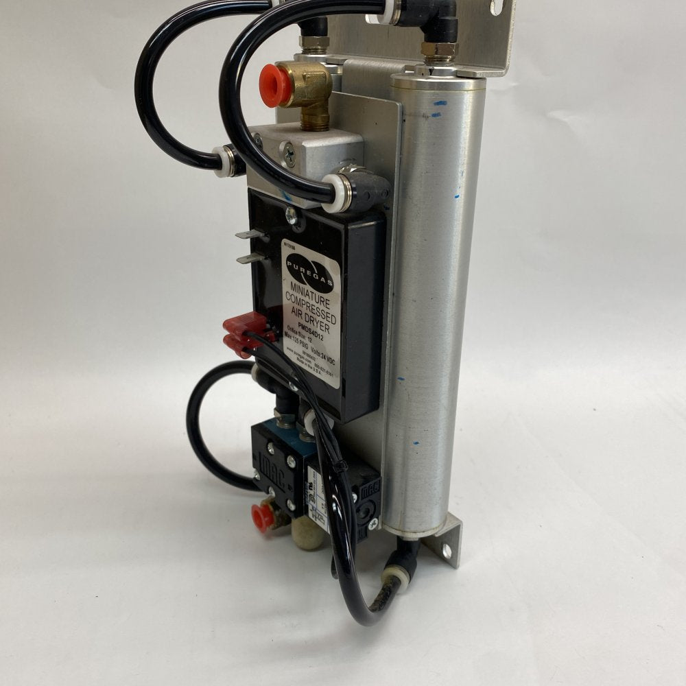 Puregas PMDS4D12 Miniature Compressed Air Dryer + MAC Solenoid Valve