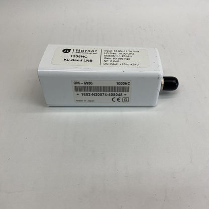 Norsat 1208HC Ku-Band LNB 10.95-11.70GHz Linear F-Type Durable Design