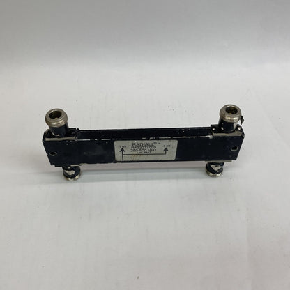 Radiall R432271000 250-500 MHz 3 dB Hybrid RF Splitter / Combiner