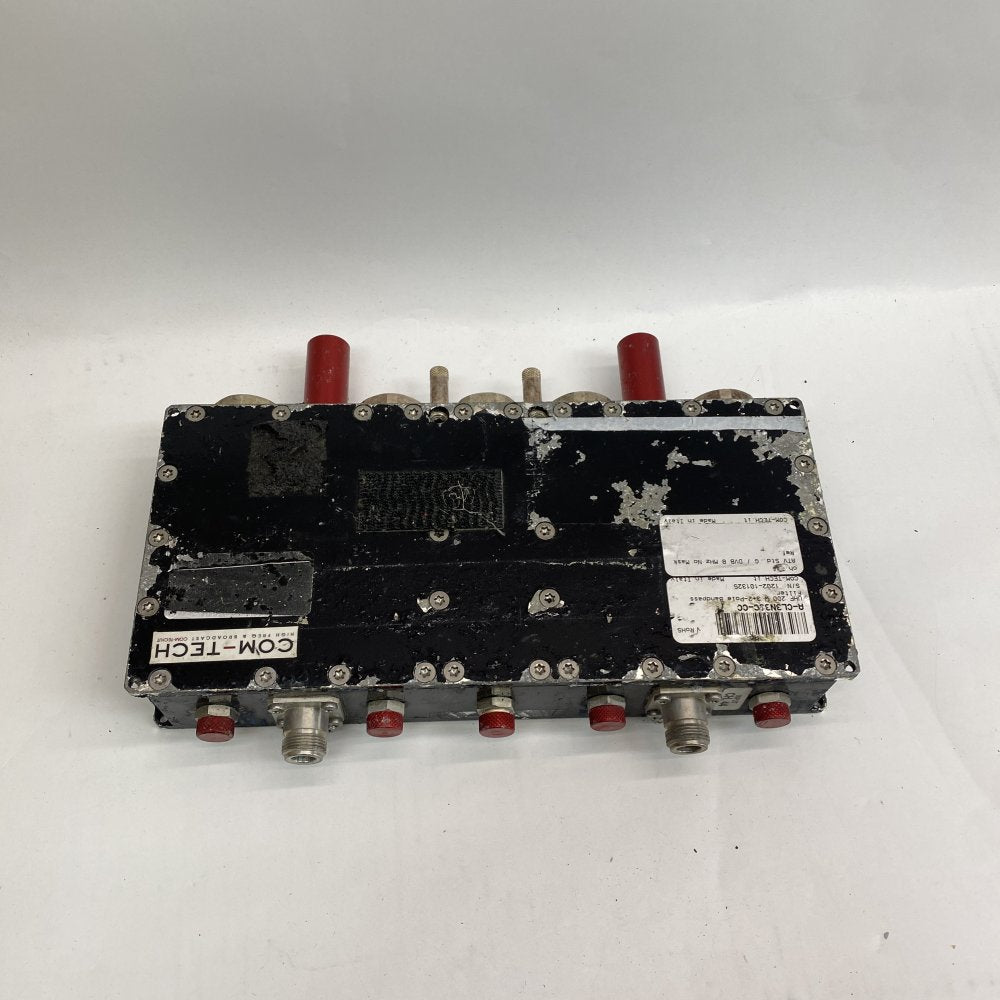COM-TECH A-CL3N3C-CC 200W UHF 3+2-Pole Bandpass Filter Ch 34 Broadcast