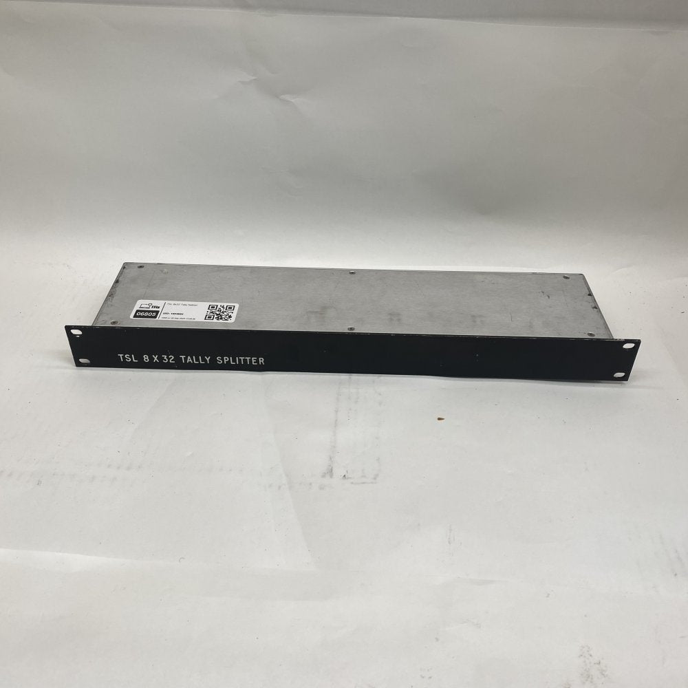 TSL 8x32 Tally Splitter Rackmount Unit - RJ45 Broadcast Tally