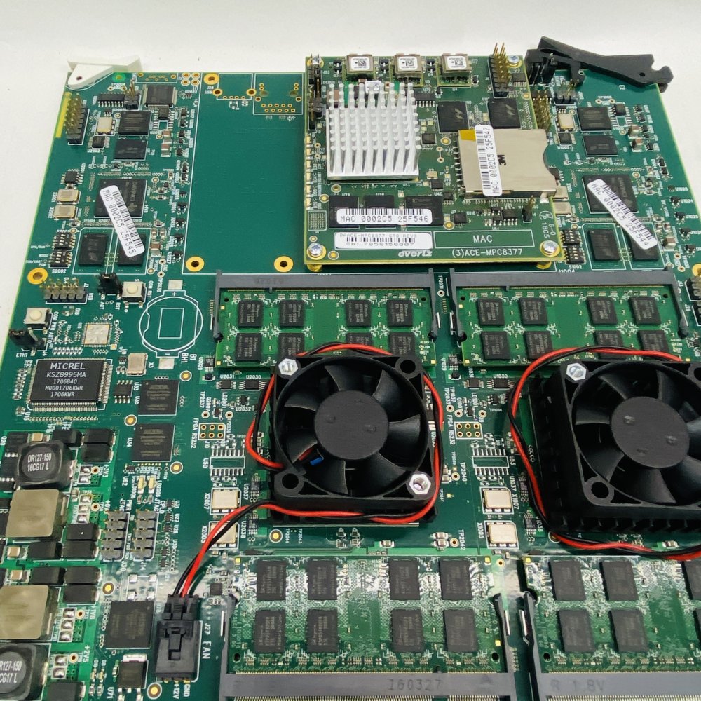 Evertz 3000MVP HDMI18-AC3 Multiviewer Card w/ ACE-MPC8377 Module
