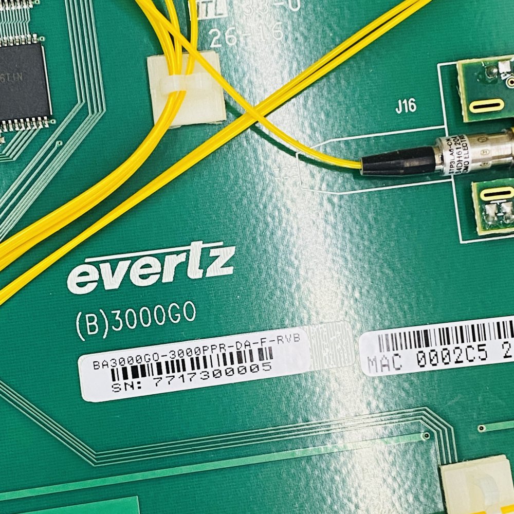 Evertz 3000GO Output Board Module – Broadcast / SDI / HDMI Card