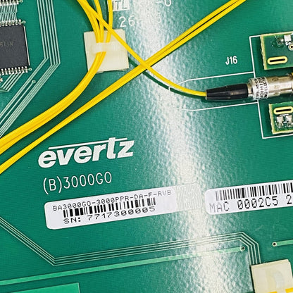 Evertz 3000GO Output Board Module – Broadcast / SDI / HDMI Card