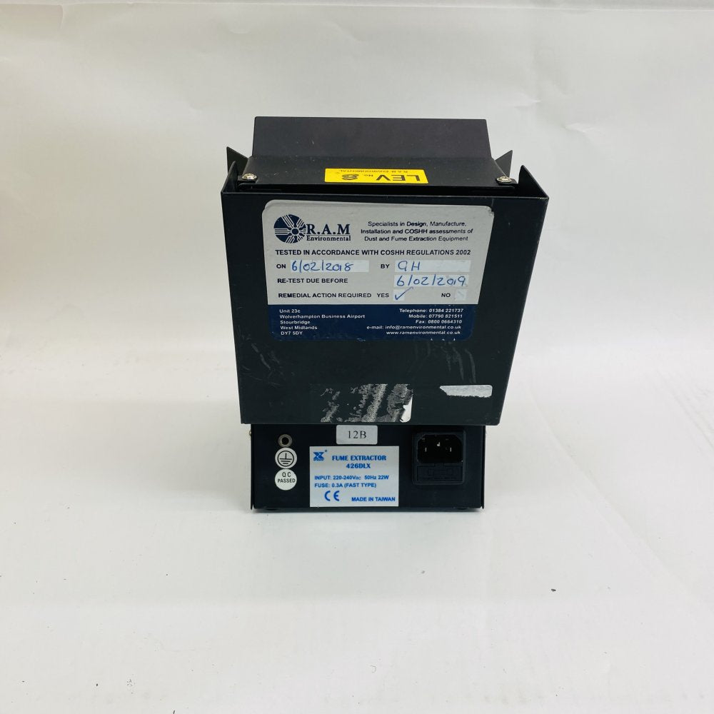 426DLX Fume Extractor Unit with Filter - Solder Smoke Extractor