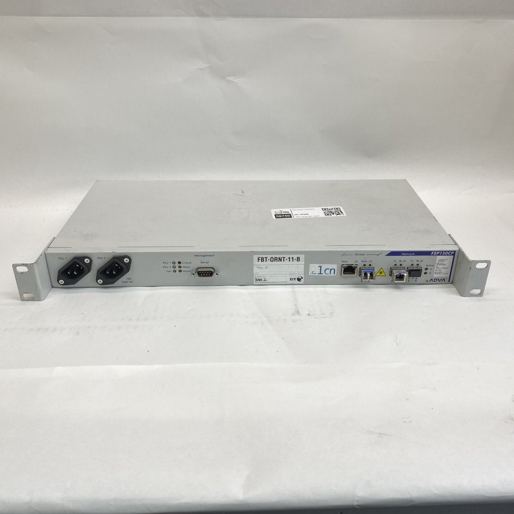 ADVA FSP150CP Optical Network Router 1U Rackmount FSP150CP