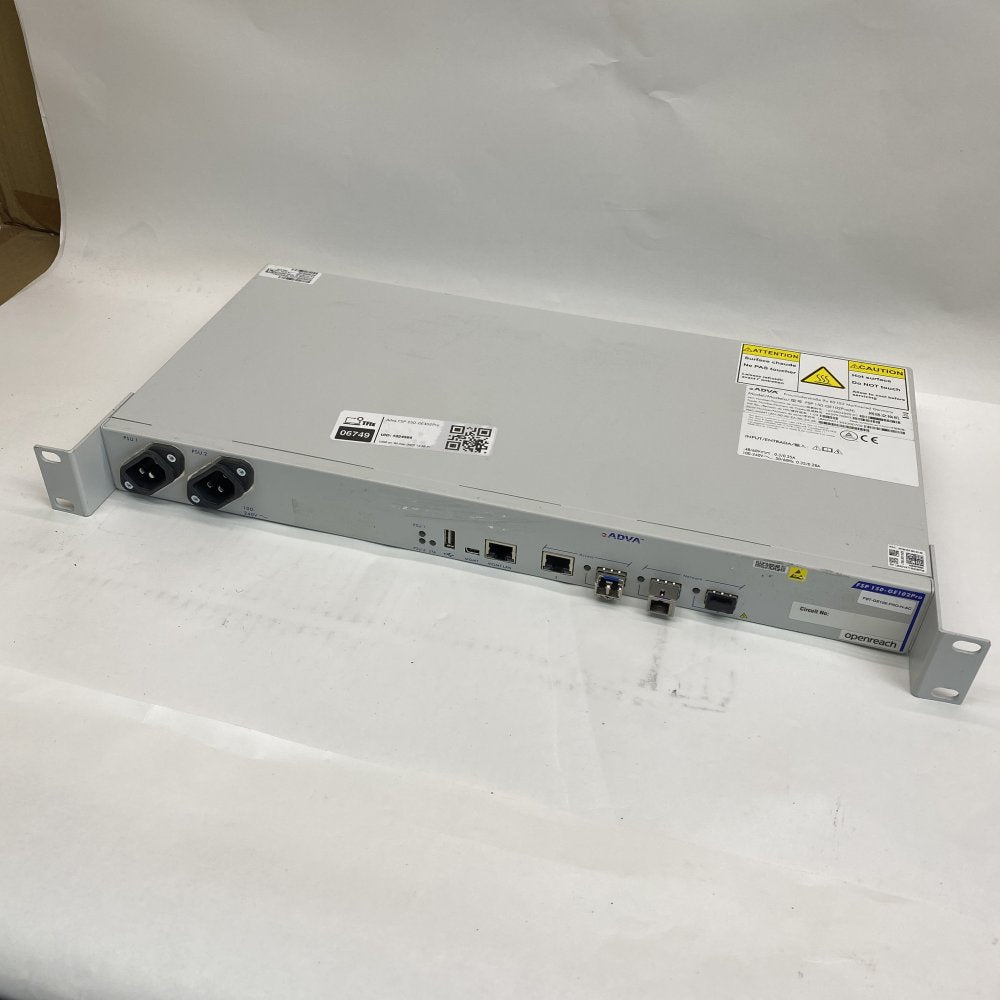 Professional Ethernet Switch SFP RJ45 MGMT Rackmount ADVA FSP150-GE102Pro