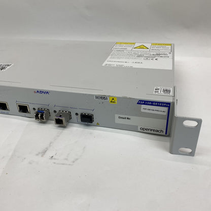 Professional Ethernet Switch SFP RJ45 MGMT Rackmount ADVA FSP150-GE102Pro