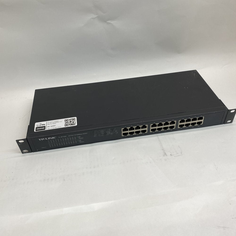 24-Port Fast Ethernet Switch Rackmount TP-Link TL-SF1024 10/100Mbps RJ45
