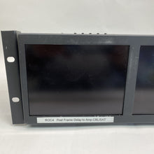 Vutrix 3-Channel HD-SDI Rackmount LCD Monitor Broadcast UK GPI Control