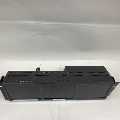 Vutrix 3-Channel HD-SDI Rackmount LCD Monitor Broadcast UK GPI Control