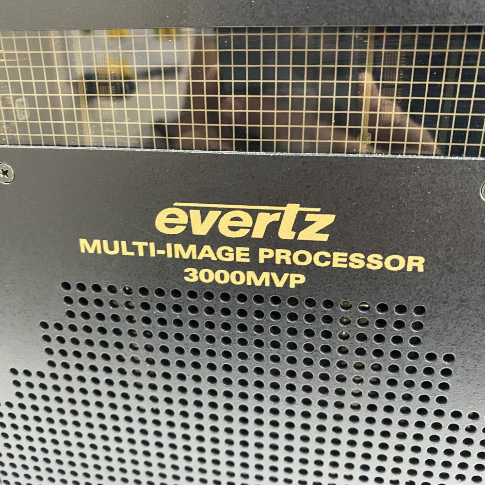 Evertz 3000FR Modular Broadcast Frame System Rack-Mount Professional