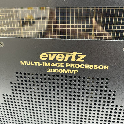 Evertz 3000FR Modular Broadcast Frame System Rack-Mount Professional