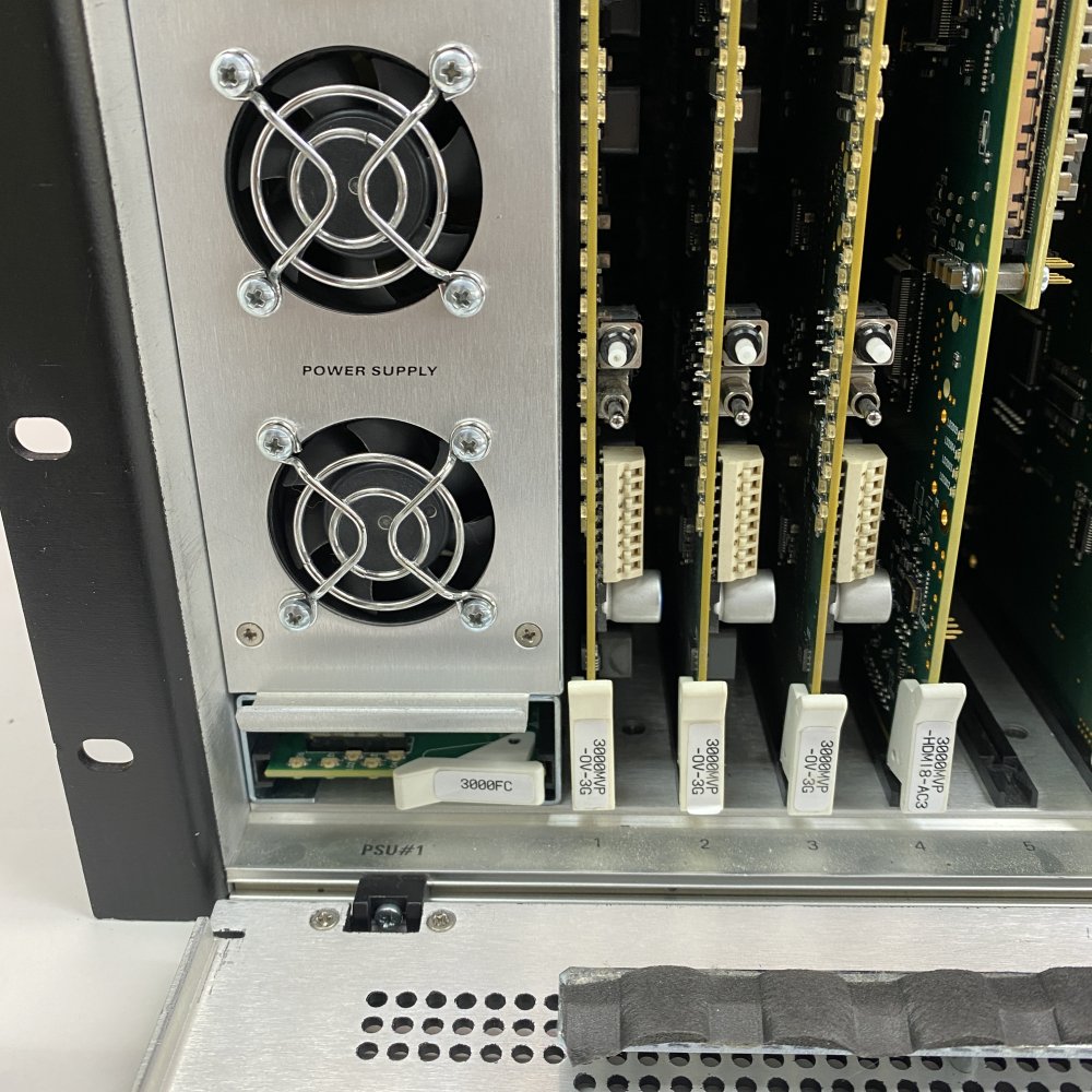 Broadcast Frame System Evertz 3000FR Modular Rack-Mount Multiple Configurations