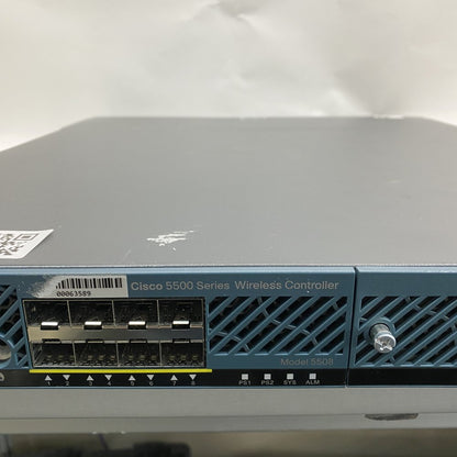 Cisco AIR-CT5508-K9 Wireless Controller 1U Rack 8Gbps 500 AP Support