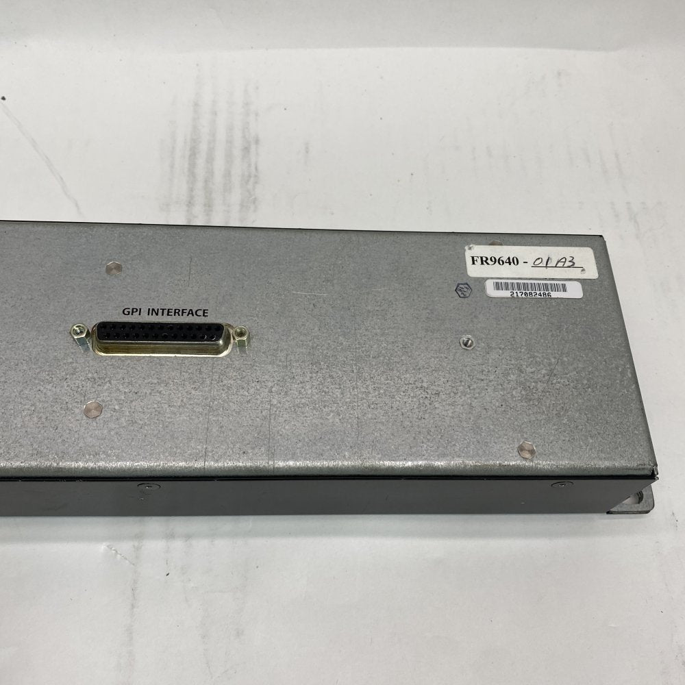 Broadcast Multiviewer Control Panel GPI Ethernet RS232 Rack Mount Axon NV9640