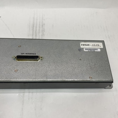 Broadcast Multiviewer Control Panel GPI Ethernet RS232 Rack Mount Axon NV9640