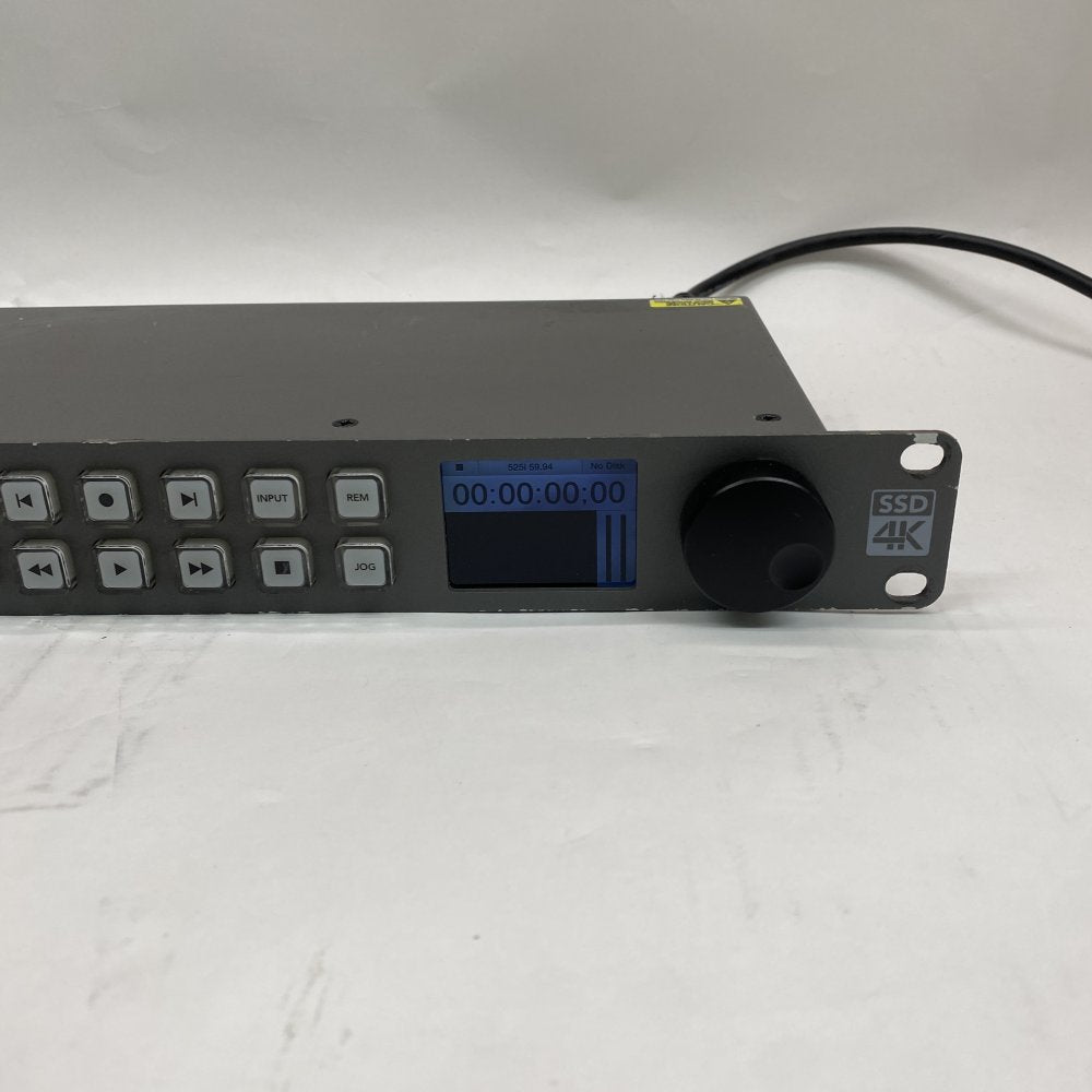 Broadcast 4K SSD Recorder SDI HDMI LAN XLR Blackmagic HyperDeck Studio 4K Pro