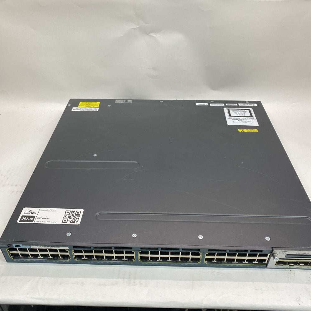 Cisco Catalyst 3560X 48-Port Gigabit Managed Switch Layer 3 Enterprise