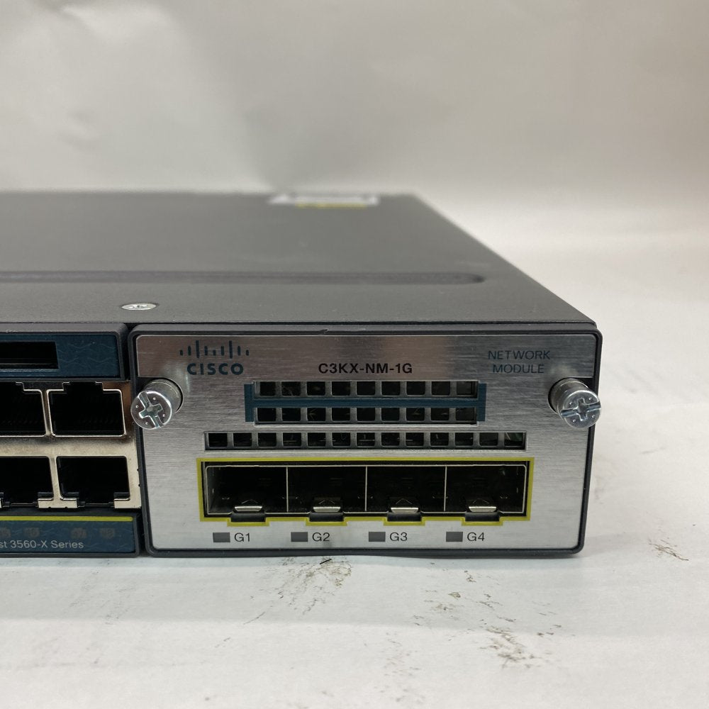 Enterprise Managed Gigabit Switch 48x1G SFP Cisco Catalyst 3560X C3KX-NM-1G