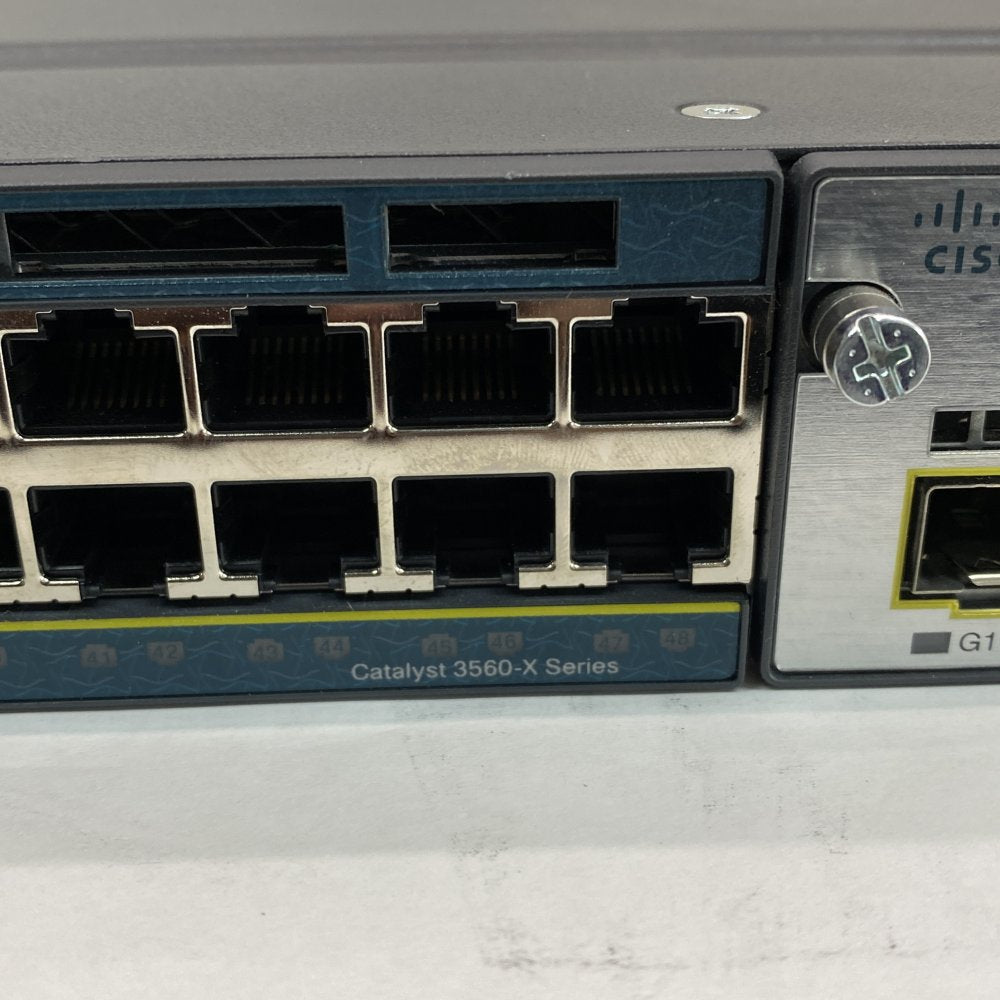 Enterprise Managed Gigabit Switch 48x1G SFP Cisco Catalyst 3560X C3KX-NM-1G