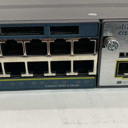 Enterprise Managed Gigabit Switch 48x1G SFP Cisco Catalyst 3560X C3KX-NM-1G