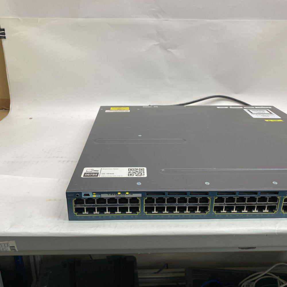 Enterprise Managed Gigabit Switch 48x1G SFP Cisco Catalyst 3560X C3KX-NM-1G
