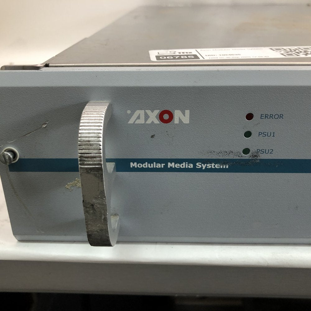 Axon Synapse SFR08 8-Slot Modular Rack Broadcast Media System USB Ethernet
