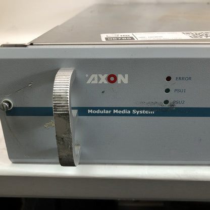Axon Synapse SFR08 8-Slot Modular Rack Broadcast Media System USB Ethernet