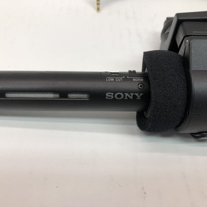 Sony Shotgun Mic 3.5mm TRS Hotshoe Low Cut Portable Directional Audio