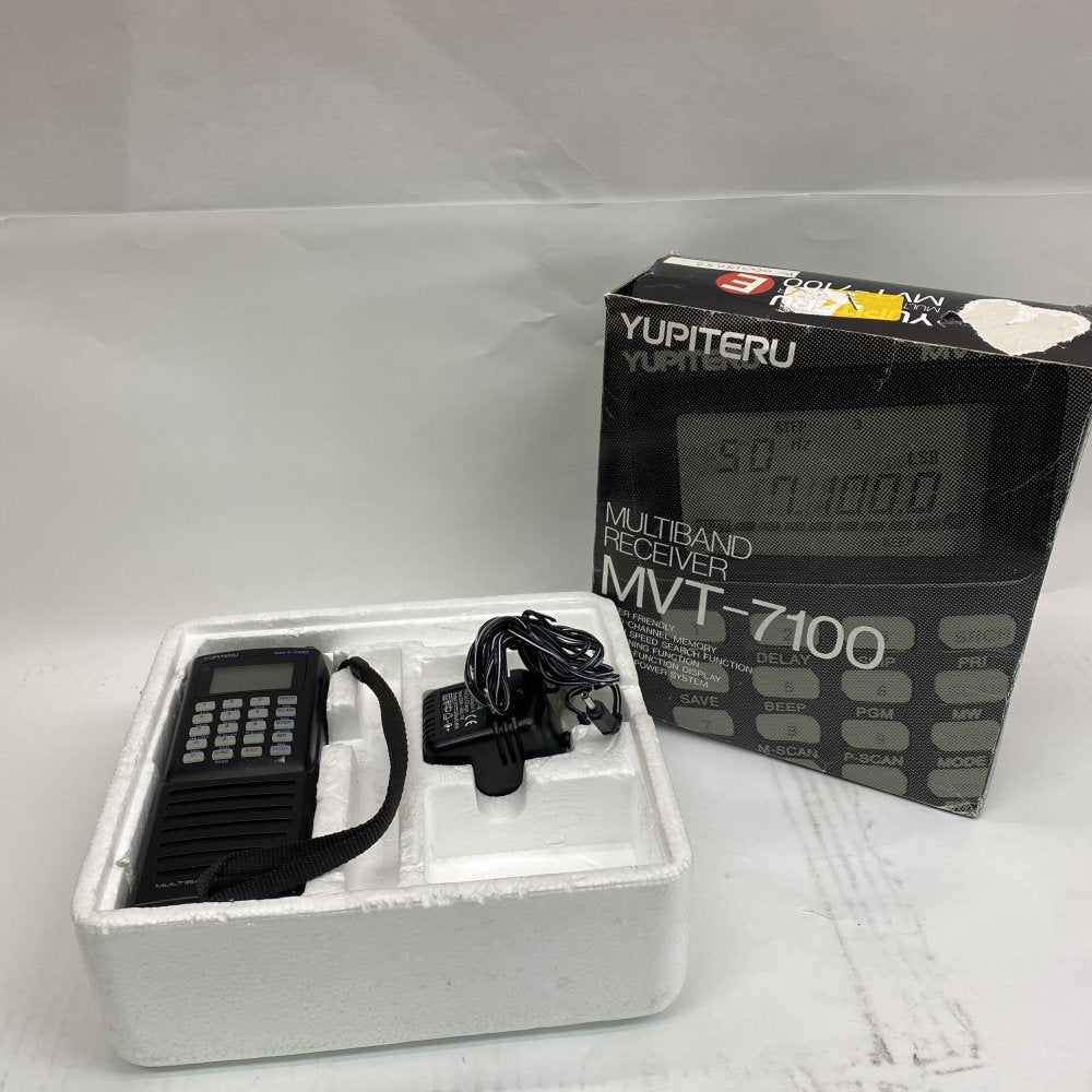 Handheld Multiband Receiver FM AM VHF UHF Yupiteru MVT-7100 DC12V Portable