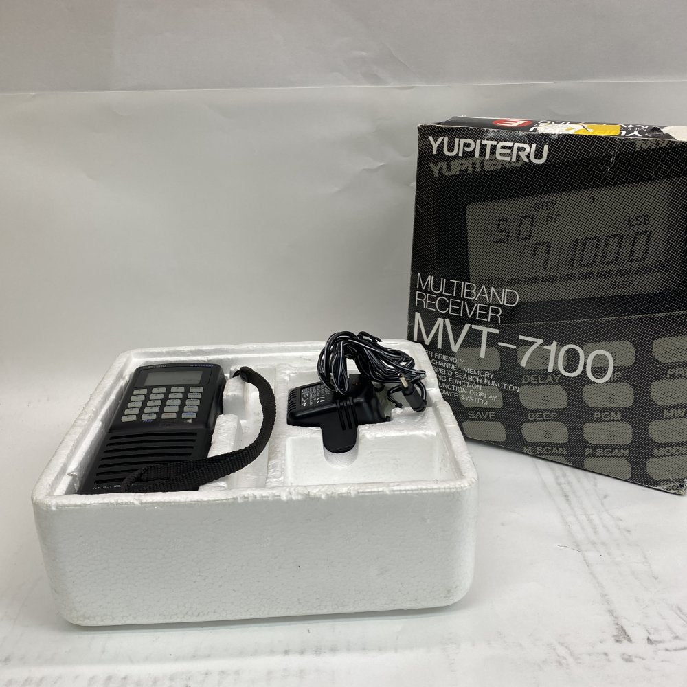 Handheld Multiband Receiver FM AM VHF UHF Yupiteru MVT-7100 DC12V Portable