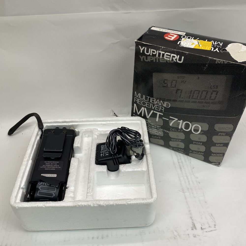 Handheld Multiband Receiver FM AM VHF UHF Yupiteru MVT-7100 DC12V Portable